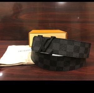 Louis Vuitton black checkered